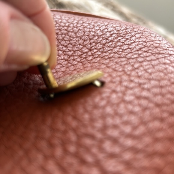 Dooney & Bourke Vintage Mini Saddlebag or Crossbody Pebbled Leather - Picture 10 of 13